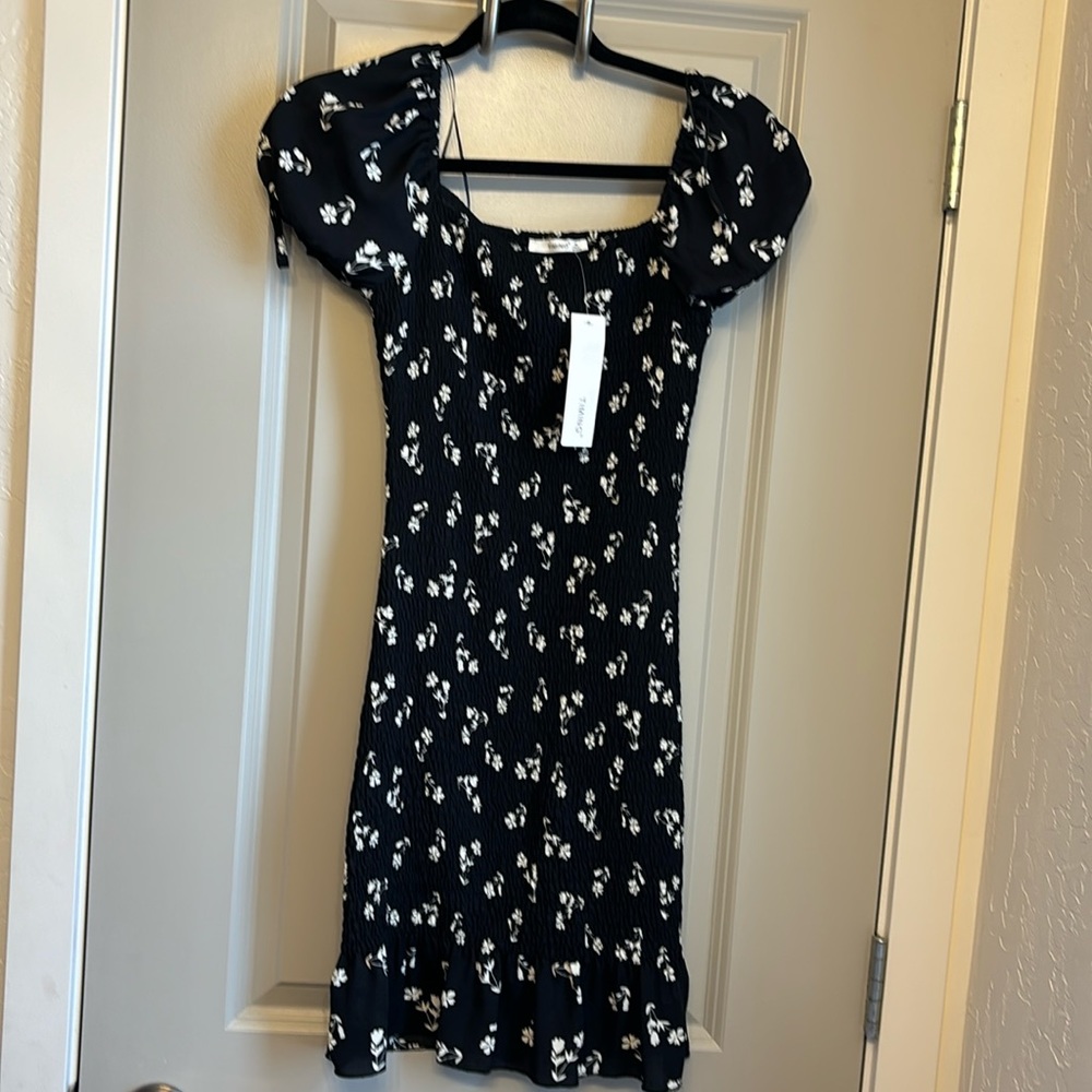 Ruched Off The Shoulder Dress